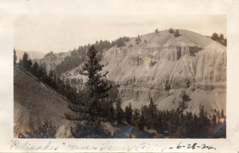 1924q2_Palisades_near_Tower_Falls_Yellowstone_28Jun1924