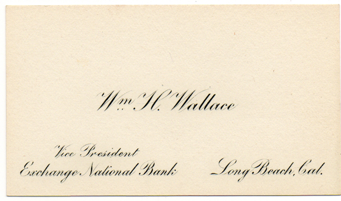 1907d_Wm_H_Wallace_VP_Exchange_Natl_Bank_card_c1907-1914