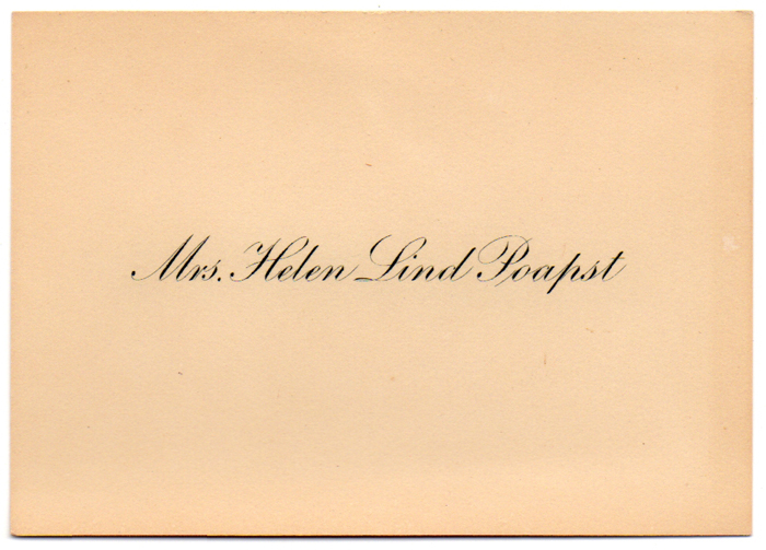 1911c_Mrs_Helen_Lind_Poapst_calling_card_c1911