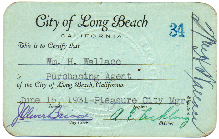 1931d1_Wm_H_Wallace_Purchasing_Agent_Long_Beach_1931